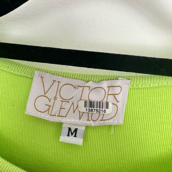 Victor Glemaud Women’s Medium Green Cutout Bodycon Dress - Picture 2 of 5